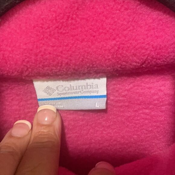 LADIES COLUMBIA FLEECE JACKET - Picture 2 of 3